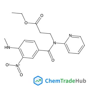 ETHYL N-[4-(METHYLAMINO)-3-NITROBENZOYL]-N-PYRIDIN-2-YL-SS-ALANINATE