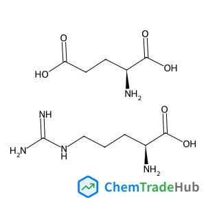 L-Arginine - L-glutamic acid (1:1) structure L-Arginine - L-glutamic acid (1:1) structure