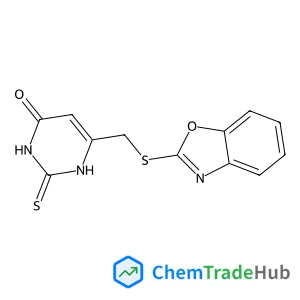 6-[(1,3-Benzoxazol-2-ylsulfanyl)methyl]-2-thioxo-2,3-dihydro-4(1H)-pyrimidinone