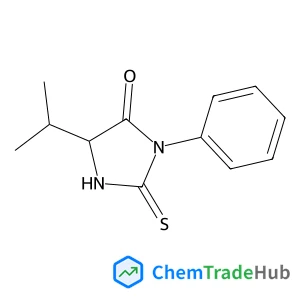 5-Isopropyl-3-phenyl-2-thioxo-4-imidazolidinone