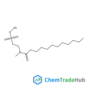 Sodium 2-[dodecanoyl(methyl)amino]ethanesulfonate