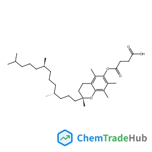 4-Oxo-4-({(2R)-2,5,7,8-tetramethyl-2-[(4R,8R)-4,8,12-trimethyltridecyl]-3,4-dihydro-2H-chromen-6-yl}oxy)butanoic acid