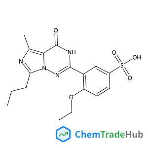 3-(1,4-Dihydro-5-methyl-4-oxo-7-propylimidazo[5,1-f][1,2,4]triazin-2-yl)-4-ethoxybenzenesulfonic Acid