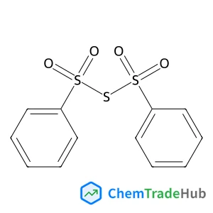 benzenesulfonylsulfanylsulfonylbenzene structure benzenesulfonylsulfanylsulfonylbenzene structure