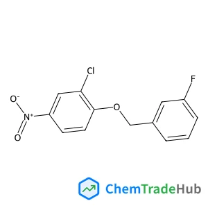 2-Chloro-1-[(3-fluorobenzyl)oxy]-4-nitrobenzene
