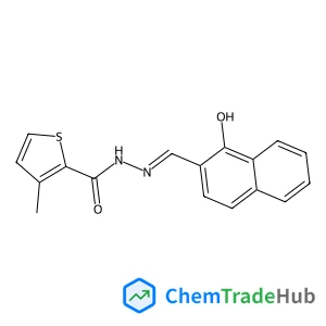 N'-[(E)-(1-Hydroxy-2-naphthyl)methylene]-3-methyl-2-thiophenecarbohydrazide