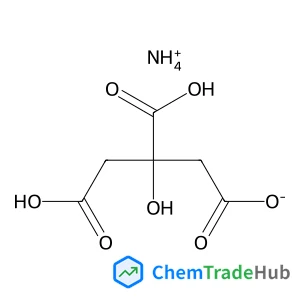 1,2,3-Propanetricarboxylate, 2-hydroxy-, ammonium salt (1:1)