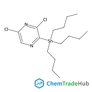 2,6-Dichloro-3-(tributylstannyl)pyrazine