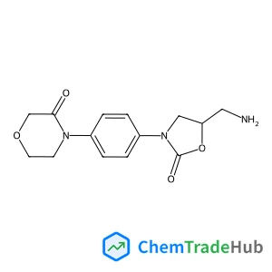 4-{4-[(5S)-5-(Aminomethyl)-2-oxo-1,3-oxazolidin-3-yl]phenyl}-3-morpholinone