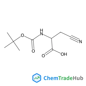 (2S)-3-Cyano-2-({[(2-methyl-2-propanyl)oxy]carbonyl}amino)propanoic acid