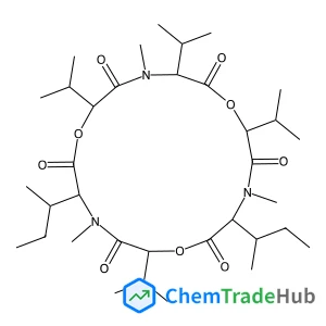 (3S,6R,9S,12R,15S,18R)-3,9-Di[(2S)-2-butanyl]-6,12,15,18-tetraisopropyl-4,10,16-trimethyl-1,7,13-trioxa-4,10,16-triazacyclooctadecane-2,5,8,11,14,17-hexone