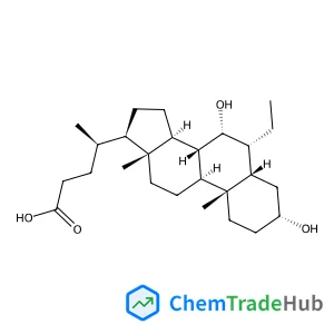 (3alpha,5beta,6alpha,7alpha,8xi)-6-Ethyl-3,7-dihydroxycholan-24-oic acid