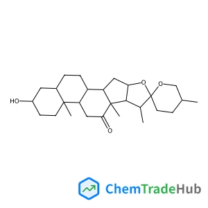 Hecogenin Chemical_Structure_Of