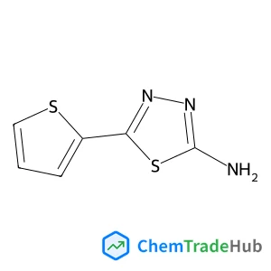 5-(2-Thienyl)-1,3,4-thiadiazol-2-amine 5-(2-Thienyl)-1,3,4-thiadiazol-2-amine