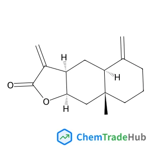 (3aR,4aS,8aR,9aR)-8a-Methyl-3,5-bis(methylene)decahydronaphtho[2,3-b]furan-2(3H)-one