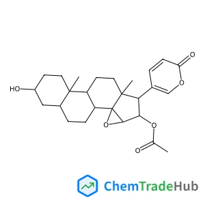 (3beta,5beta,15beta,16beta)-16-Acetoxy-3-hydroxy-14,15-epoxybufa-20,22-dienolide