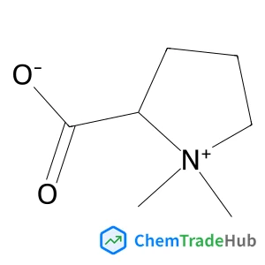 (2S)-1,1-Dimethyl-2-pyrrolidiniumcarboxylate