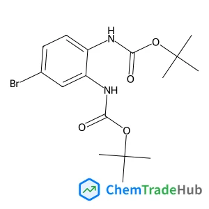 Bis(2-methyl-2-propanyl) (4-bromo-1,2-phenylene)biscarbamate