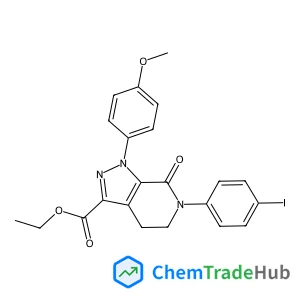 Ethyl 6-(4-iodophenyl)-1-(4-methoxyphenyl)-7-oxo-4,5,6,7-tetrahydro-1H-pyrazolo[3,4-c]pyridine-3-carboxylate