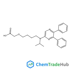 {4-[(5,6-Diphenyl-2-pyrazinyl)(isopropyl)amino]butoxy}acetic acid