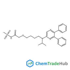 2-{4-[(5,6-Diphenyl-2-pyrazinyl)(isopropyl)amino]butoxy}-N-(methylsulfonyl)acetamide