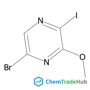 5-BROMO-2-IODO-3-METHOXYPYRAZINE