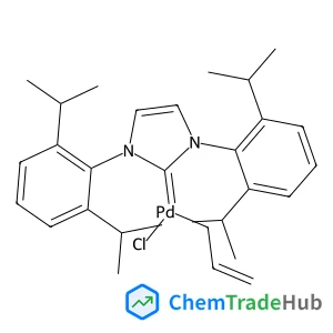 allyl-[1,3-bis(2,6-diisopropylphenyl)imidazol-2-ylidene]palladium(1+);chloride