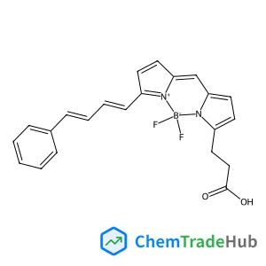 Difluoro{3-[5-({5-[(1E,3E)-4-phenyl-1,3-butadien-1-yl]-2H-pyrrol-2-ylidene-kappaN}methyl)-1H-pyrrol-2-yl-kappaN]propanoato}boron