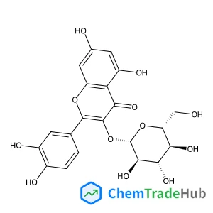 2-(3,4-Dihydroxyphenyl)-5,7-dihydroxy-4-oxo-4H-chromen-3-yl beta-D-glucopyranoside