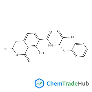 N-{[(3R)-8-Hydroxy-3-methyl-1-oxo-3,4-dihydro-1H-isochromen-7-yl]carbonyl}-L-phenylalanine
