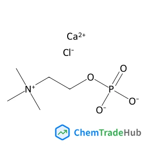 Calcium chloride 2-(trimethylammonio)ethyl phosphate (1:1:1)