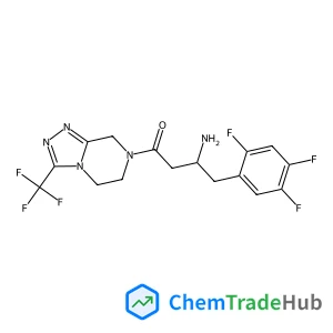(3R)-3-Amino-1-[3-(trifluoromethyl)-5,6-dihydro[1,2,4]triazolo[4,3-a]pyrazin-7(8H)-yl]-4-(2,4,5-trifluorophenyl)-1-butanone