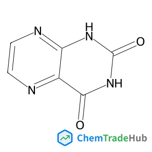 2,4-Pteridinediol structure
