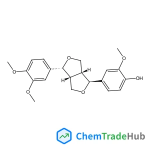 4-[(1S,3aR,4R,6aR)-4-(3,4-Dimethoxyphenyl)tetrahydro-1H,3H-furo[3,4-c]furan-1-yl]-2-methoxyphenol