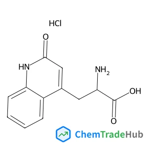 3-(2-Oxo-1,2-dihydro-4-quinolinyl)-L-alanine hydrochloride (1:1)