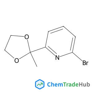 2-Bromo-6-(2-methyl-1,3-dioxolan-2-yl)pyridine