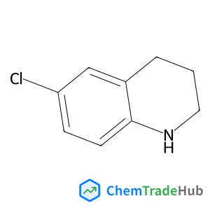 6-Chloro-1,2,3,4-tetrahydroquinoline structure