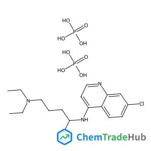 N~4~-(7-Chloro-4-quinolinyl)-N~1~,N~1~-diethyl-1,4-pentanediamine phosphate (1:2)