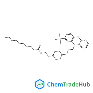 2-(4-{3-[2-(Trifluoromethyl)-10H-phenothiazin-10-yl]propyl}-1-piperazinyl)ethyl decanoate