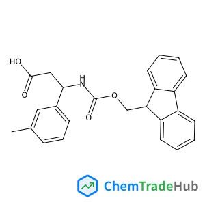 (S)-3-((((9H-Fluoren-9-yl)methoxy)carbonyl)amino)-3-(m-tolyl)propanoic acid