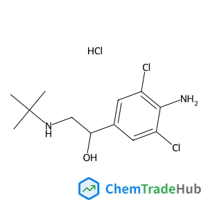 (+)-4-AMINO-ALPHA-[(TERT-BUTYLAMINO)METHYL]-3,5-DICHLOROBENZYL ALCOHOL HYDROCHLORIDE