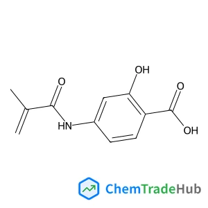 2-Hydroxy-4-(methacryloylamino)benzoic acid