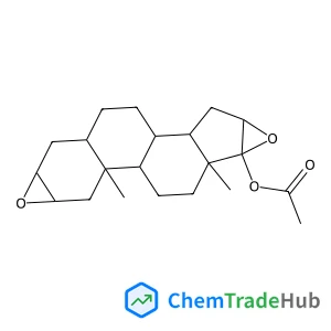(2alpha,3alpha,5alpha,16alpha,17alpha)-2,3:16,17-Diepoxyandrostan-17-yl acetate