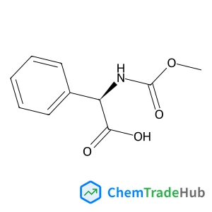 (2R)-[(Methoxycarbonyl)amino](phenyl)acetic acid