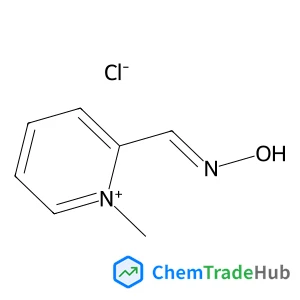 2-[(E)-(Hydroxyimino)methyl]-1-methylpyridinium chloride