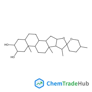 (2alpha,3beta,5alpha,22S,25R)-Spirostan-2,3-diol