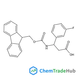 (R)-3-((((9H-Fluoren-9-yl)methoxy)carbonyl)amino)-3-(3-fluorophenyl)propanoic acid