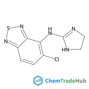 5-Chloro-N-(4,5-dihydro-1H-imidazol-2-yl)-2,1,3-benzothiadiazol-4-amine