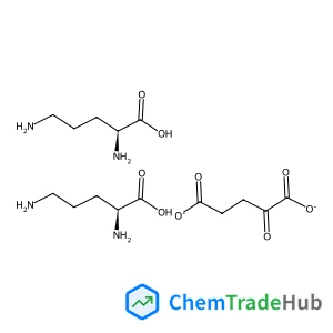 (2S)-2,5-diaminopentanoic acid; 2-oxopentanedioate (2S)-2,5-diaminopentanoic acid; 2-oxopentanedioate