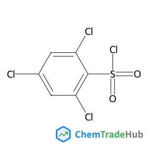 2,4,6-Trichlorobenzenesulfonyl chloride Chemical_Structure_Of